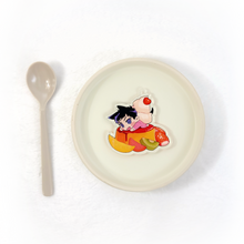 Load image into Gallery viewer, Baby Finn&#39;s Pudding a la mode Acrylic Charm
